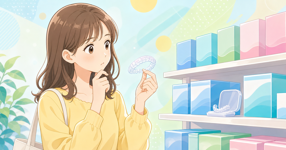 ■ホワイトニング用マウスピースは市販・自作で代用できるのか